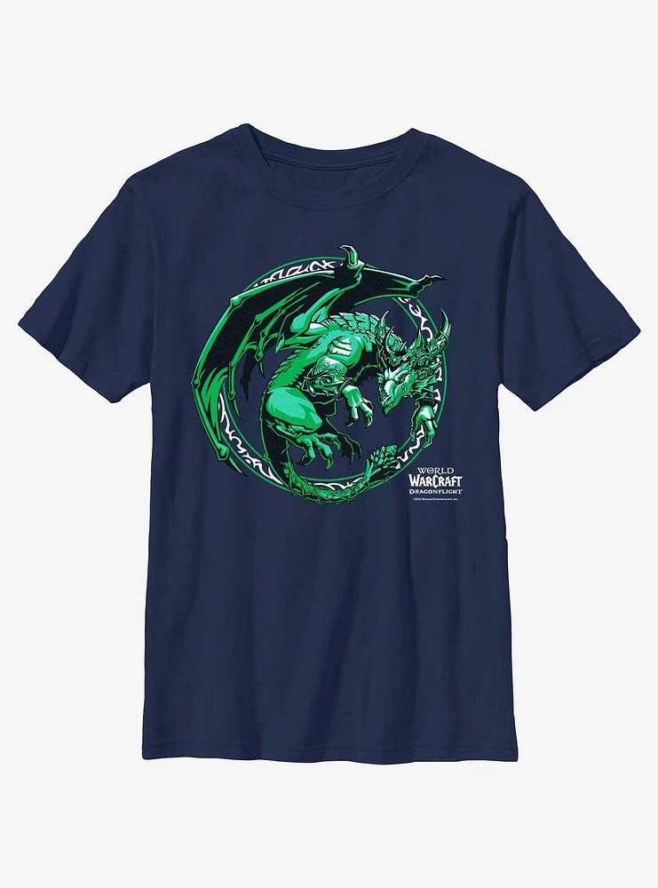 World of Warcraft Ysera Green Dragon Youth T-Shirt