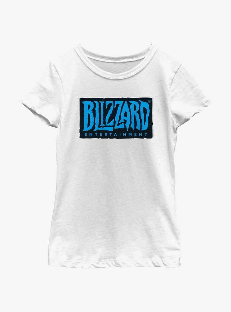 World of Warcraft Blizzard Logo Youth Girls T-Shirt