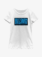 World of Warcraft Blizzard Logo Youth Girls T-Shirt