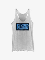 World of Warcraft Blizzard Logo Womens Tank Top