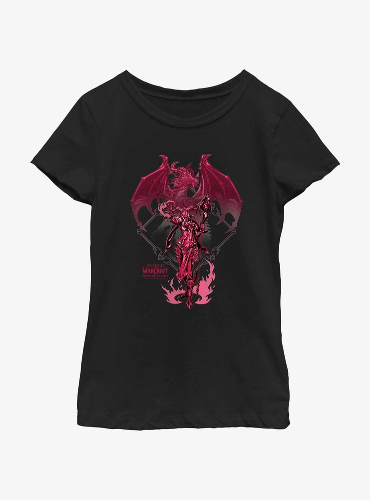 World of Warcraft Alexstrasza Youth Girls T-Shirt