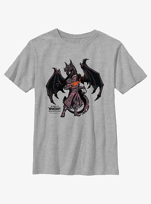 World of Warcraft Wrathion Black Dragon Youth T-Shirt