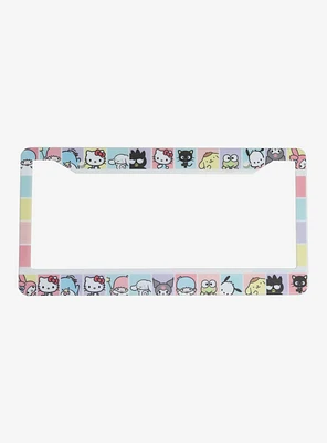 Sanrio Hello Kitty and Friends Squares License Plate Frame - BoxLunch Exclusive
