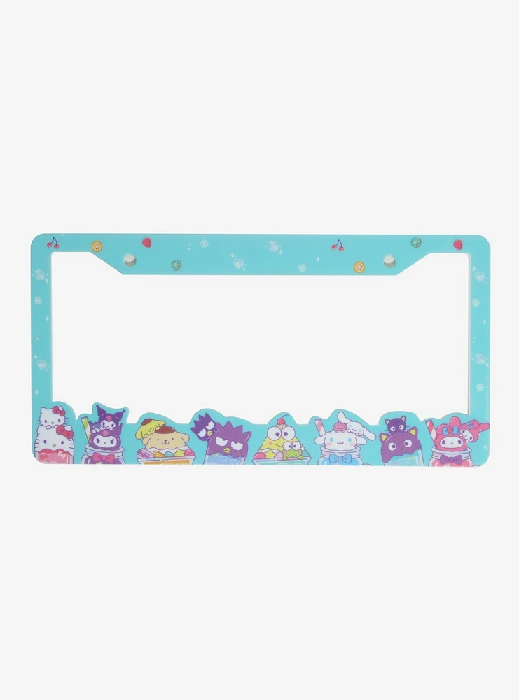 Sanrio Hello Kitty and Friends Ice Cream License Plate Frame - BoxLunch Exclusive