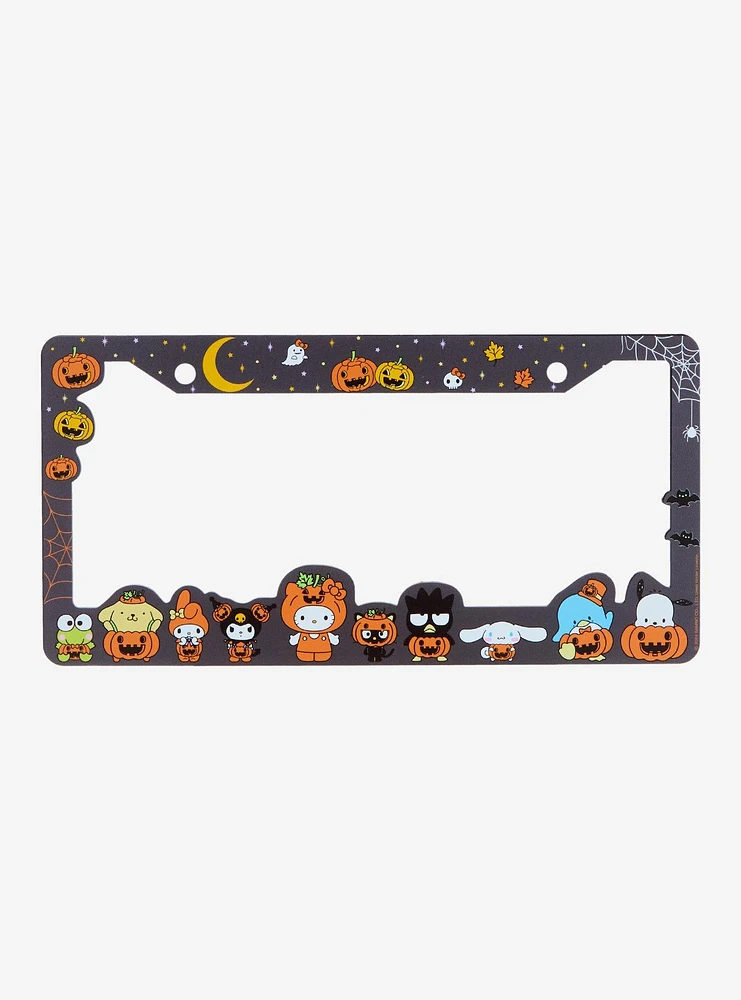 Sanrio Hello Kitty & Friends Pumpkin License Plate Frame — BoxLunch Exclusive