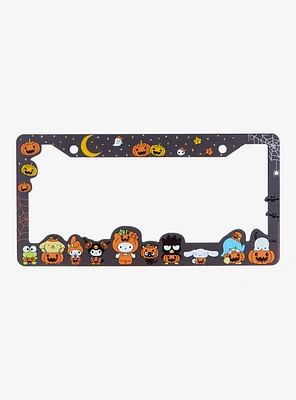 Sanrio Hello Kitty & Friends Pumpkin License Plate Frame — BoxLunch Exclusive