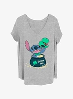 Disney Lilo & Stitch Lucky Womens T-Shirt Plus