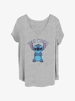 Disney Lilo & Stitch Stay Weird Forever Womens T-Shirt Plus