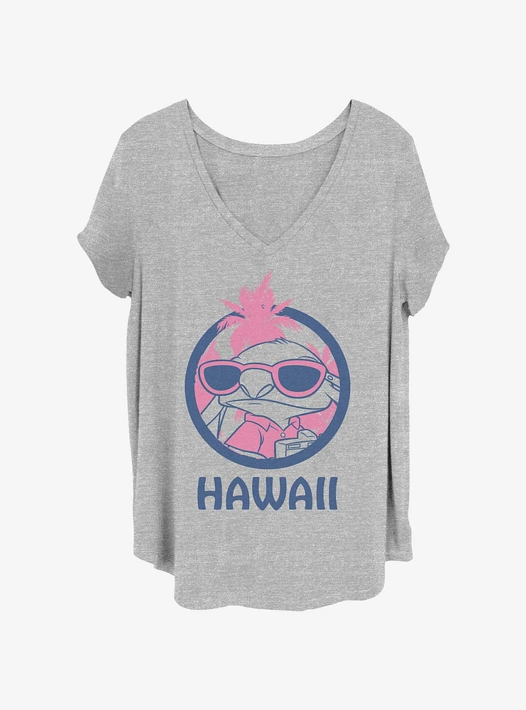 Disney Lilo & Stitch Permanent Vacation Womens T-Shirt Plus