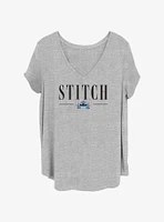 Disney Lilo & Stitch Title Womens T-Shirt Plus