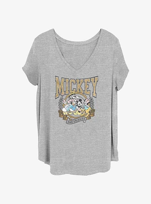 Disney Mickey Mouse And Friends Womens T-Shirt Plus