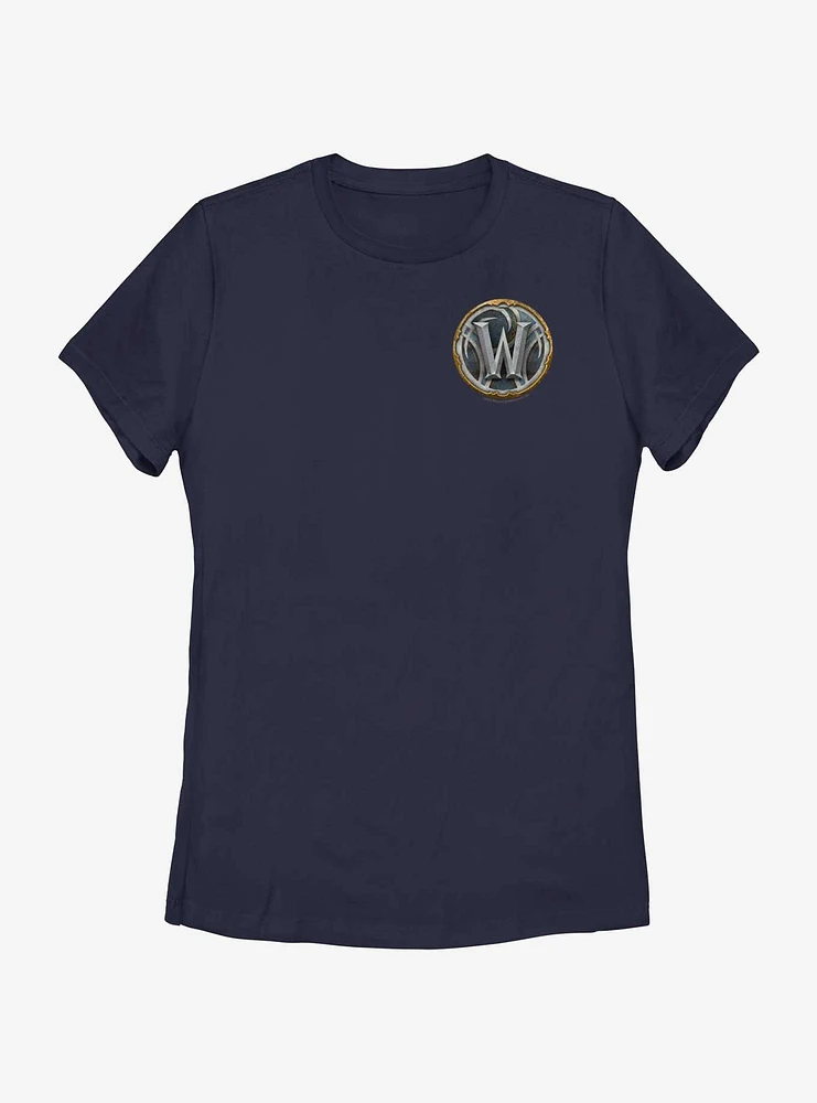 World of Warcraft Adorned W Logo Womens T-Shirt