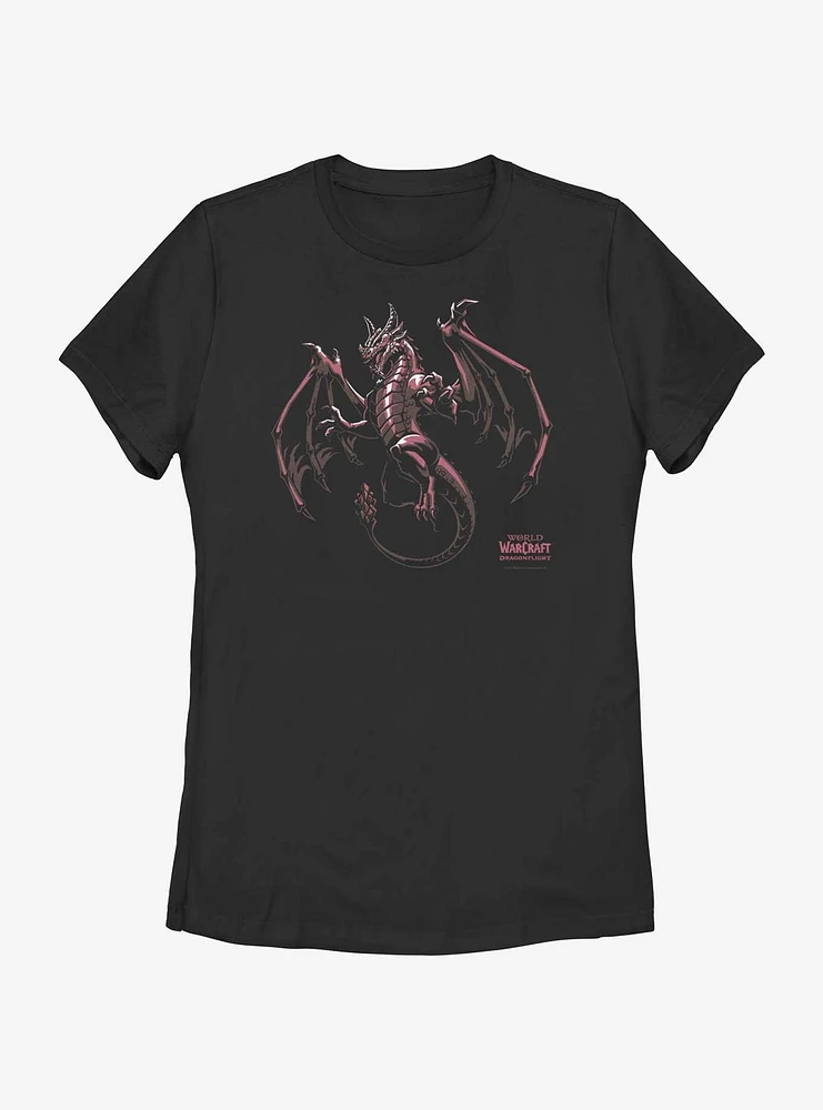 World of Warcraft Wrathion Dragon Womens T-Shirt