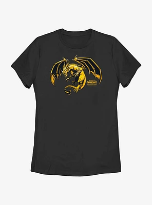 World of Warcraft Bronze Dragon Womens T-Shirt