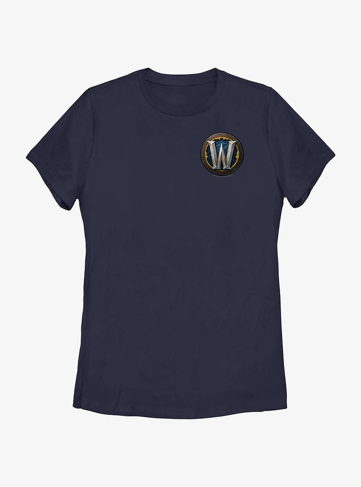 World of Warcraft W Logo Womens T-Shirt