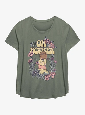 Disney Winnie The Pooh Oh Bother Womens T-Shirt Plus