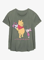 Disney Winnie The Pooh Friends Forever Womens T-Shirt Plus