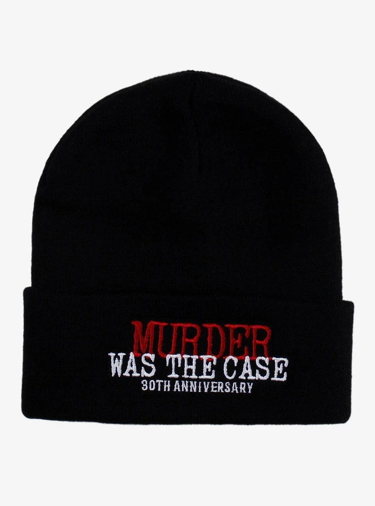 Snoop Dogg Murder Was The Case 30th Anniversary Beanie