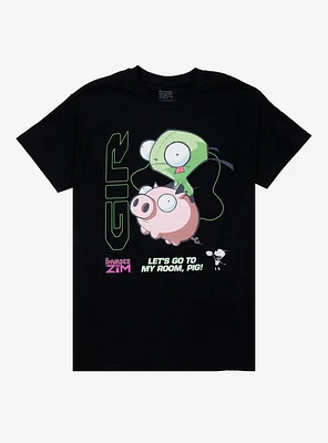 Invader Zim GIR With Pig T-Shirt