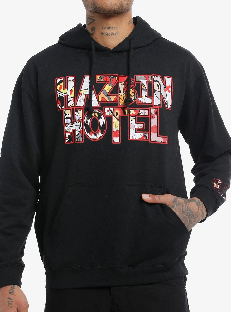 Hazbin Hotel Character Logo Hoodie