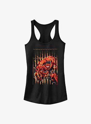 Hulk Red Cage Girls Tank