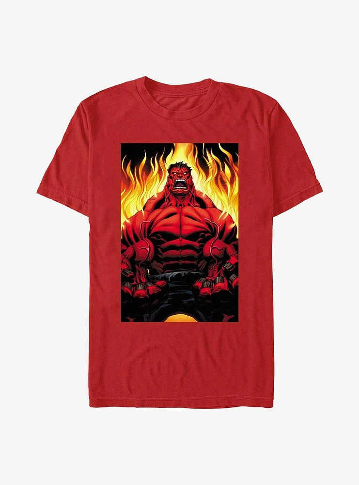 Hulk Red Fire T-Shirt