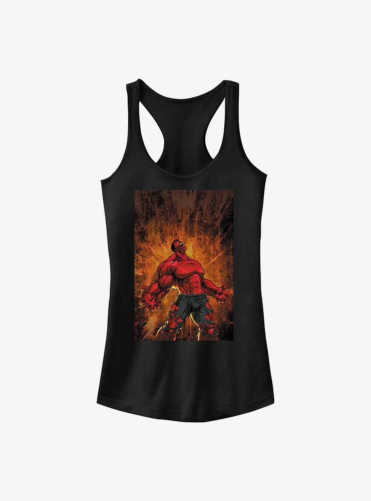 Hulk Red Fury Girls Tank