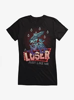 Hazbin Hotel Husk & Angel Dust Loser Girls T-Shirt