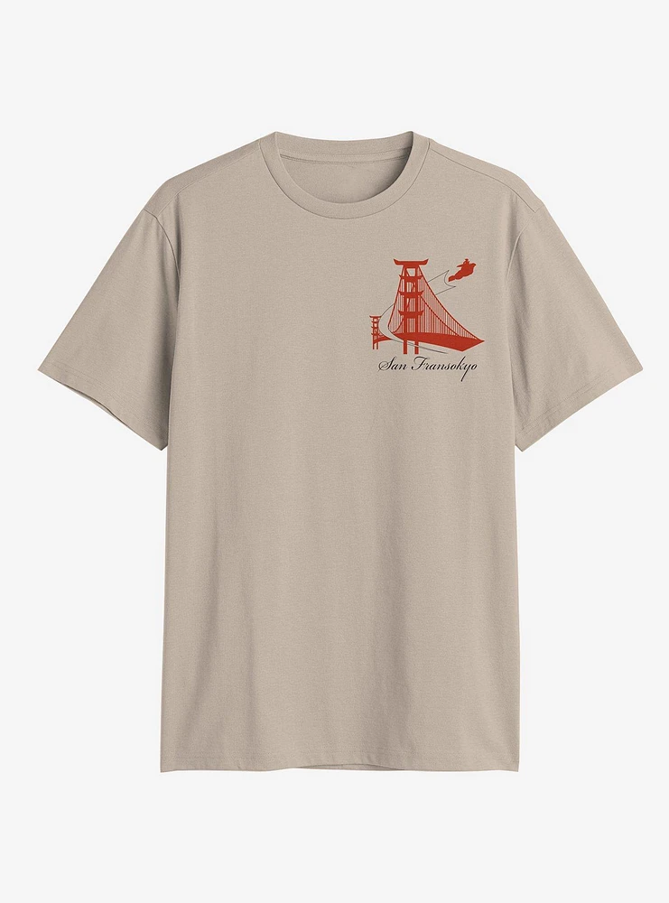 Disney Big Hero 6 San Fransokyo Bridge T-Shirt - BoxLunch Exclusive