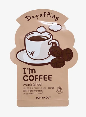 TONYMOLY I'm Coffee Depuffing Facial Sheet Mask