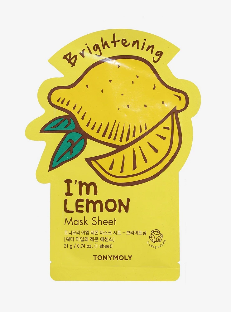 TONYMOLY I'm Lemon Brightening Facial Sheet Mask