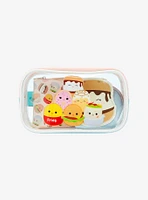 Squishmallows Food Makeup Bag Set