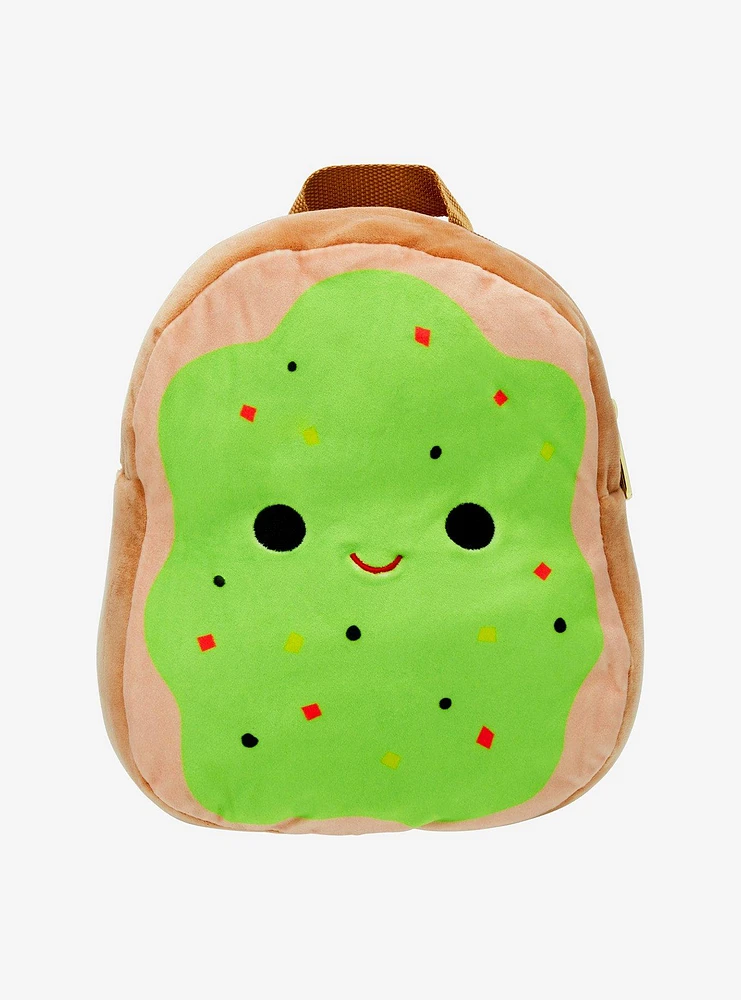 Squishmallows Sinclair The Avocado Toast Plush Makeup Bag