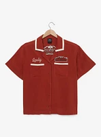 Disney Lady and the Tramp Tony's Restaurant Women's Plus Woven Button-Up — BoxLunch Exclusive