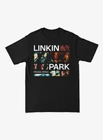 Linkin Park Photo Collage Relaxed Fit Girls T-Shirt