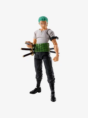 Bandai Spirits One Piece S.H. Figuarts Roronoa Zoro (Romance Dawn) Figure