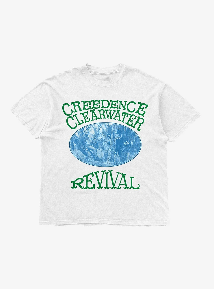 Creedence Clearwater Revival Oval Album Cover T-Shirt