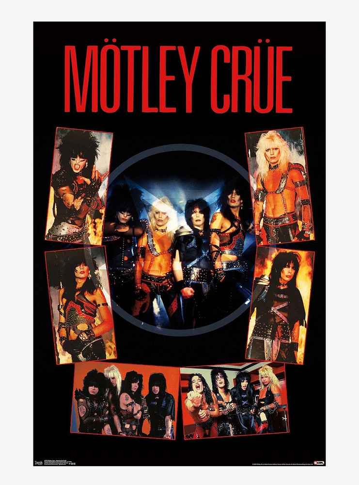 Motley Crue Shout At The Devil Poster