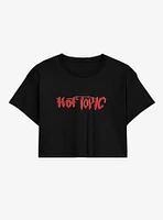 Hot Topic Retro Girls Crop T-Shirt