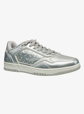 Jones Court Emboss Sneaker Silver