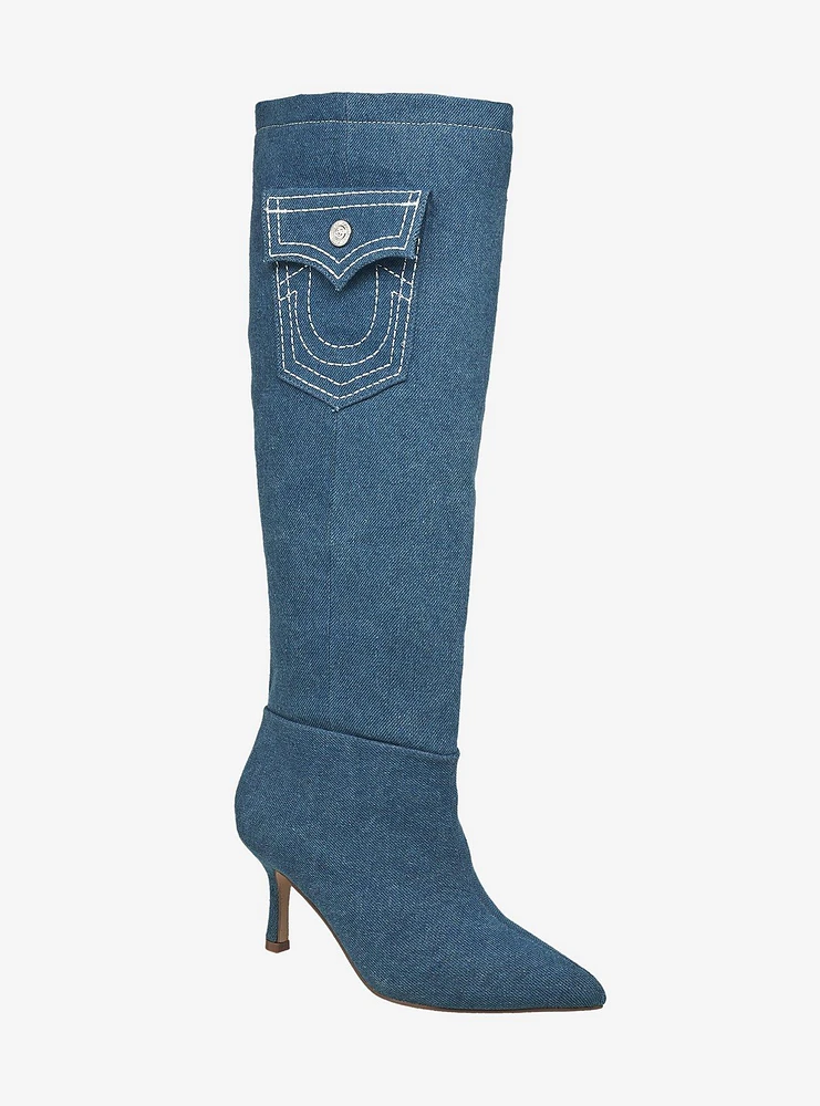 Tall Denim Boot