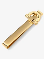 Horse Bit Gold Stainless Steel Tie Bar