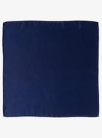 Navy Silk Pocket Square