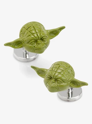 Star Wars 3D Yoda Cufflinks