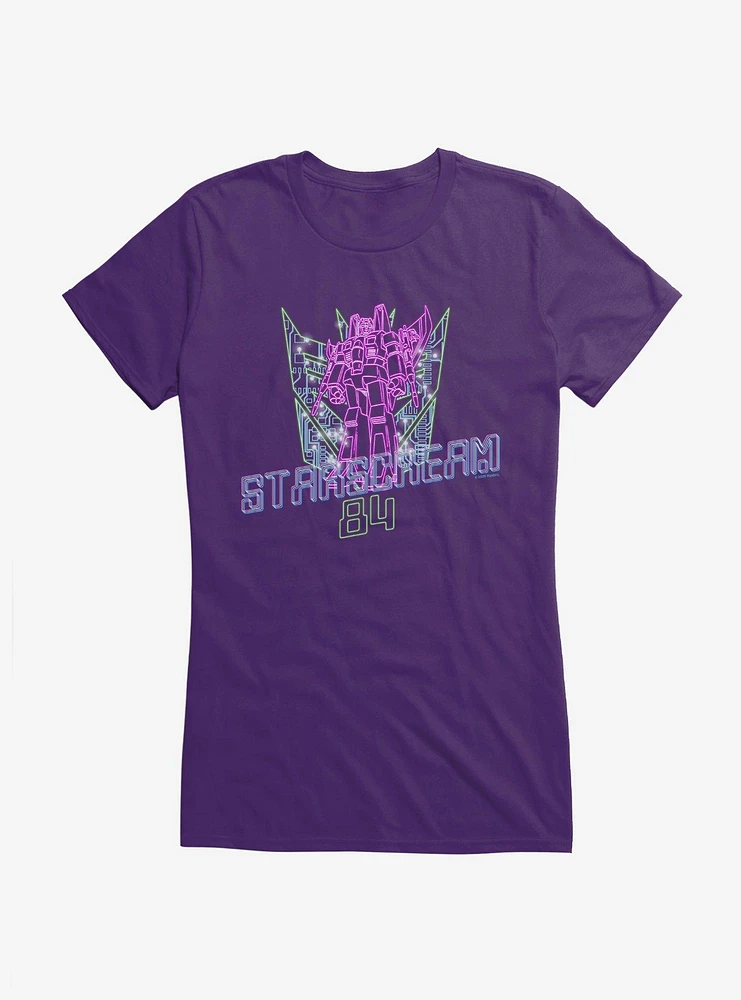 Transformers Decepticon Neon Girls T-Shirt