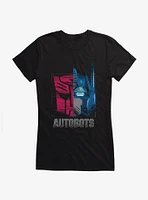 Transformers Autobots Sketch Girls T-Shirt