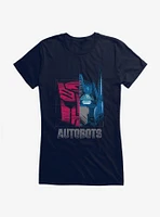 Transformers Autobots Sketch Girls T-Shirt