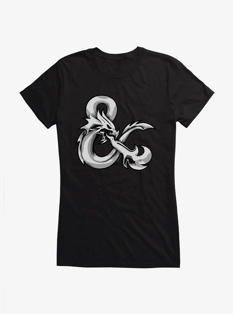 Dungeons & Dragons Chrome Ampersand Girls T-Shirt