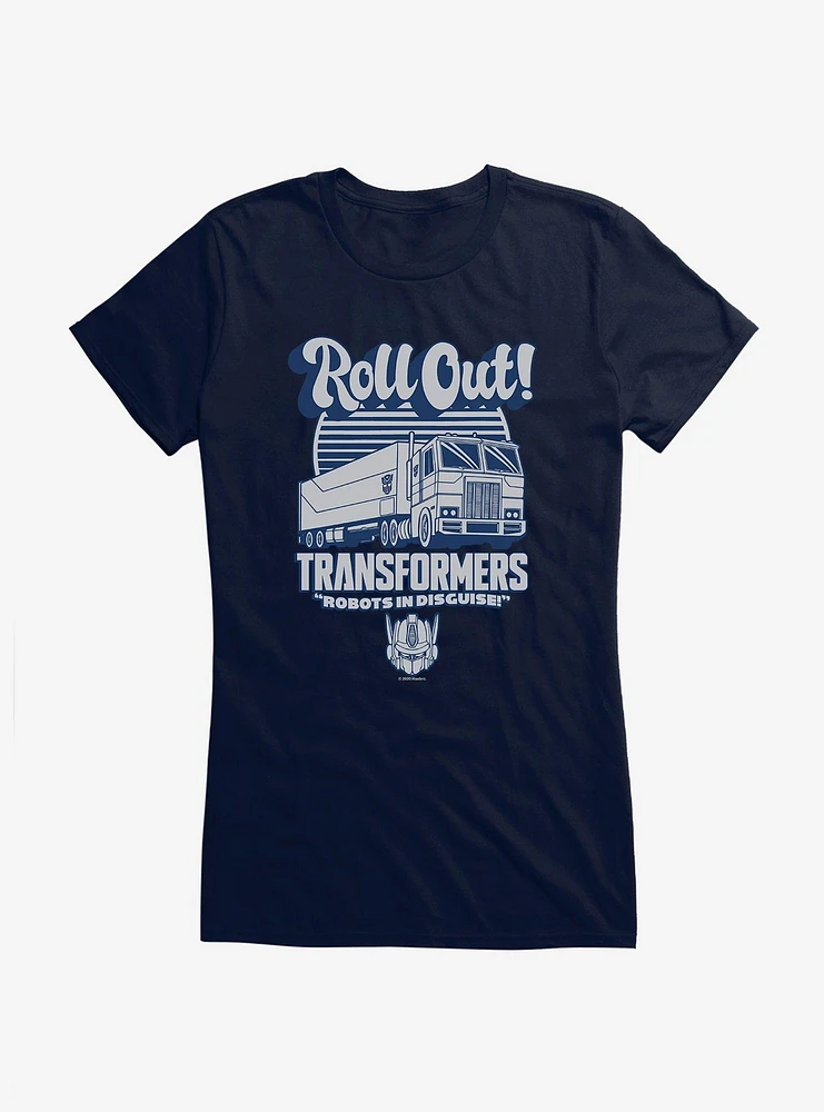 Transformers Roll Out Optimus Prime Girls T-Shirt