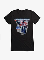 Transformers Optimus Prime The Right To Freedom Girls T-Shirt